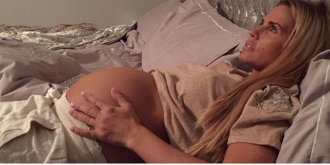Katie Price slår tilbake mot gravid-ryktene med disse bildene