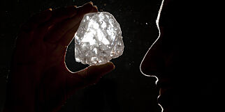 Skulle auksjonere bort verdens største diamant. Takket nei til bud på 511 millioner kroner