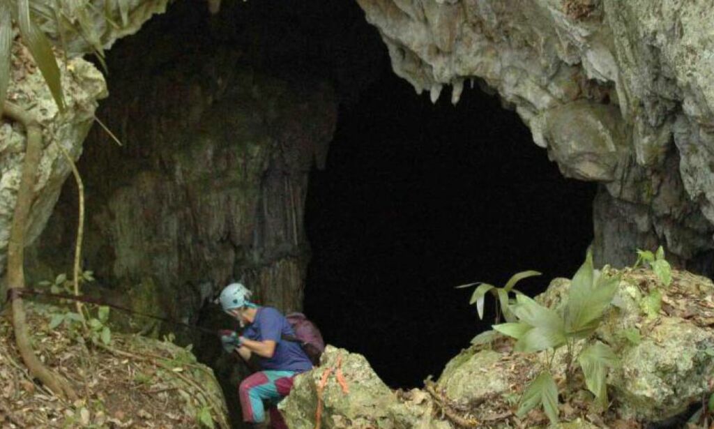 Var barna som endte i denne maya-grotta ofre for menneskehandel?