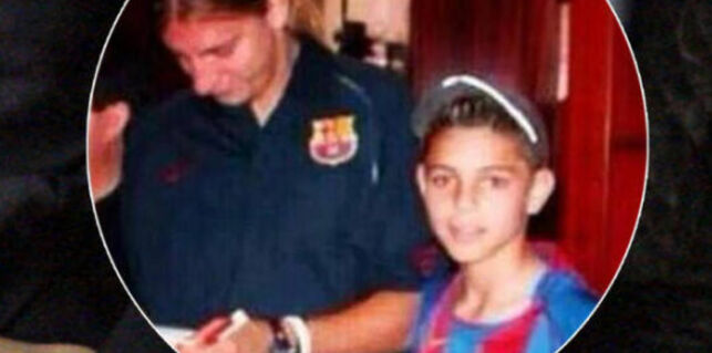 Fikk autografen i 2005. Nå har han overtatt kona og deler bilder av barna til Maxi Lopez