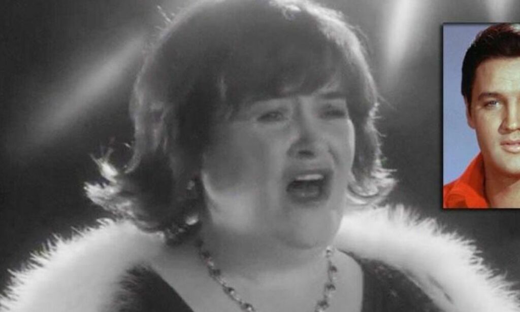 Du trodde kanskje Elvis var død? Nå synger Susan Boyle duett med «The King»