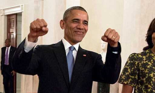 Ikke engang Reagan har vært så populær som avtroppende president Barack Obama