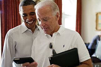 Obama og Bidens imaginære samtaler tar av på internett