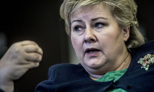 Erna hardt ut mot Trumps innreiseforbud: - Vi har en plikt til å beskytte mennesker på flukt