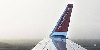 Gardermoen 20161201.
Norwegian.
Et Norwegian fly etter landing på Oslo Lufthavn. Norwegian fikk nylig beskjed om at USAs transportdepartement har gitt selskapet endelig flytillatelse. Det åpner nye muligheter for Norwegian, som nå ønsker å etablere nye ruter over hele verden og sette opp to nye baser i USA.
Foto: Erik Johansen / NTB scanpix