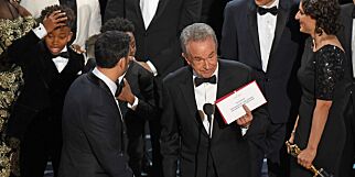 «Moonlight» vant Oscar for beste film. Ved en feil ble «La La Land» utropt som vinner fra scenen.