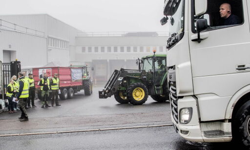 Matblokaden er i gang:- Vi er ikke fornøyde