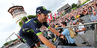 Spansk favoritt krasjet ut av Tour de France