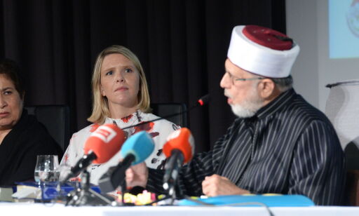Sylvi Listhaug konfronterte hovedtaler på ekstremismekonferanse: - Det finnes dessverre ulver i fåreklær