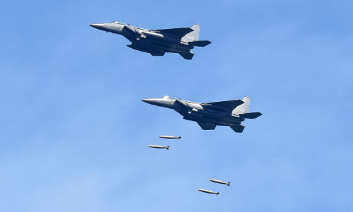 Sør-Korea og USA med enorm maktdemonstrasjon: Simulerte presisjonsbombing av Nord-Korea