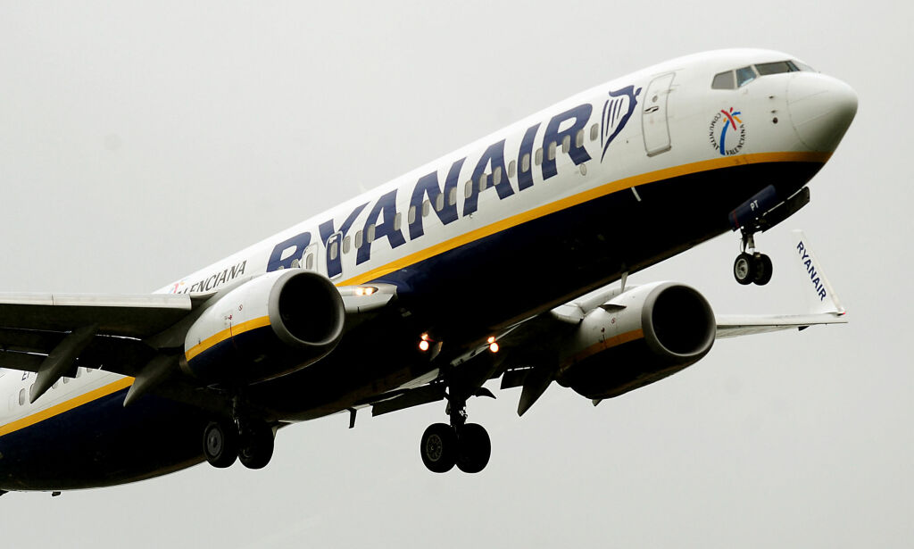 Ryanair kansellerer om lag 2000 flygninger de neste seks ukene
