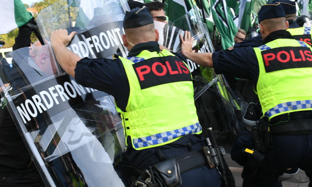 Flere nordmenn til stede under nazimarsjen i Sverige