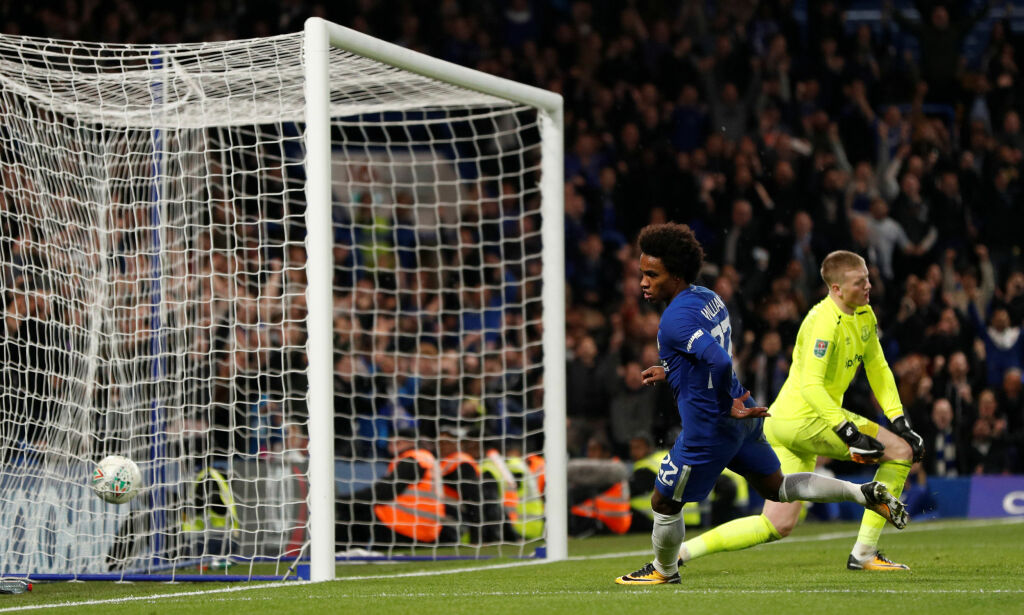 Chelsea slo Everton ut av ligacupen