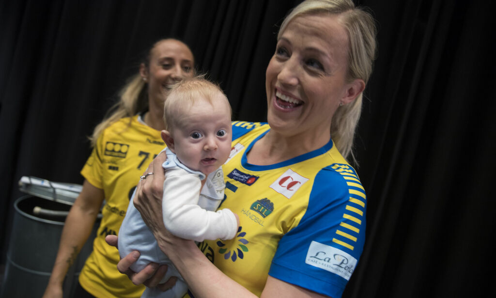- Noen ganger glemmer jeg at jeg fødte for fire måneder siden