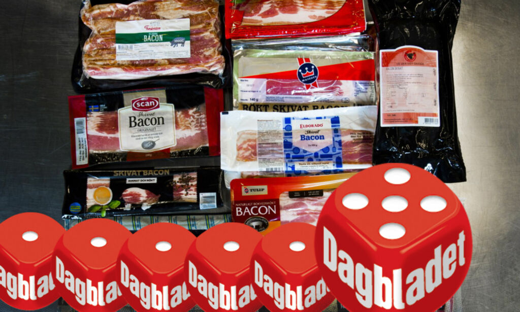 Stor test av svenskebacon: Halvparten får terningkast én, mens det billigste vinner soleklart