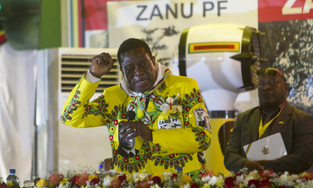 Dette er «Krokodillen» - Zimbabwes nye president