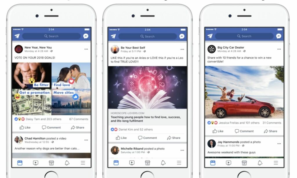 «Tagg en venn som...». Slike innlegg vil ikke lenger dukke opp i Facebook-feeden din