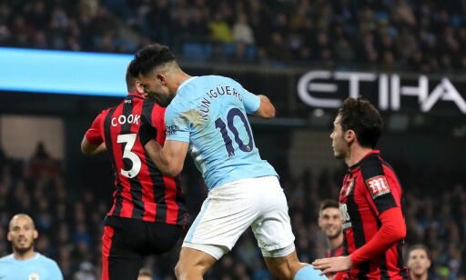 Agüero og City knuste Bournemouth