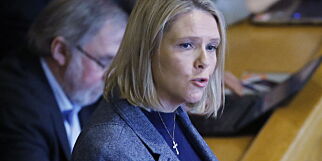 Sp vil stemme for mistillit. KrF bestemmer seg mandag