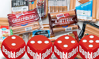 Stor smakstest av grillpølser