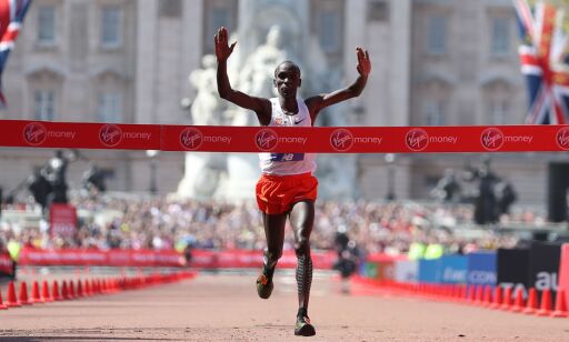 Verdensrekorden glapp i London maraton