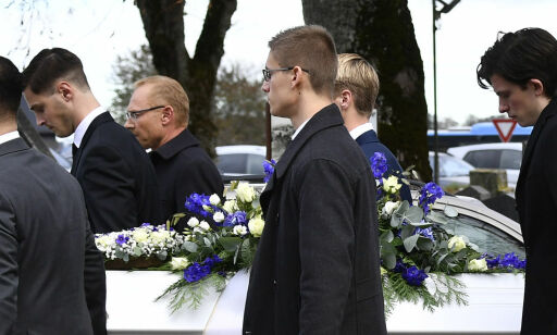 Tok et siste farvel med Heikki