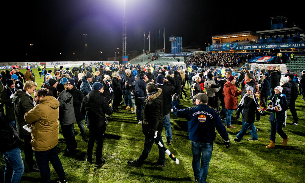 Slagsmål på Nadderud. Stabæk-stjerne raser