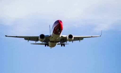 Norwegian-fly på bakken. Dette har berørte krav på
