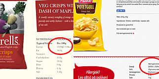 Grønnsakchips er godteribombe: - Overraskelse