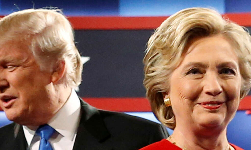 Ny måling: Nå leder Trump over Clinton